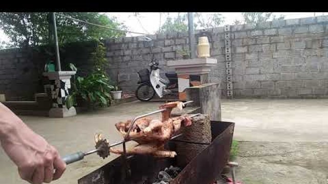 'Gà nướng kiểu tân hoa ban food'