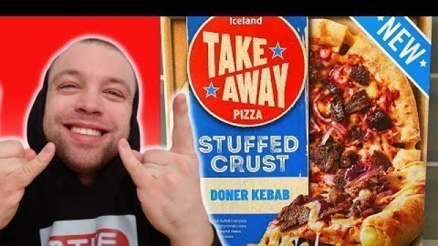 '*NEW* Takeaway Doner Kebab Stuffed Crust Pizza | Iceland | Food Review'