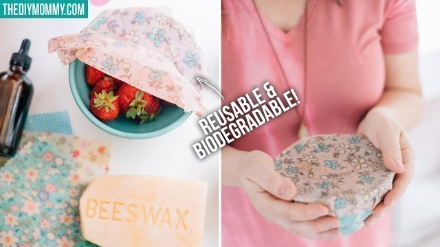 'How to make a beeswax wrap that\'s extra sticky 