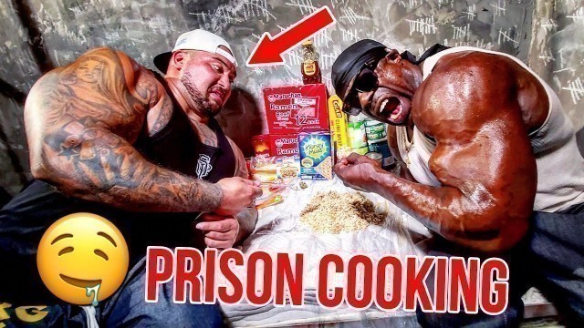 'Cooking a High Calorie Seafood Prison Meal | Kali Muscle x Big Boy'