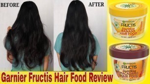 '*NEW* Garnier Fructis Hair Food Honest Review || MUST WATCH BEFORE BUYING || Sayne Arju'