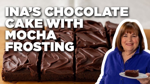 'Ina Garten\'s Chocolate Cake with Mocha Frosting | Barefoot Contessa | Food Network'