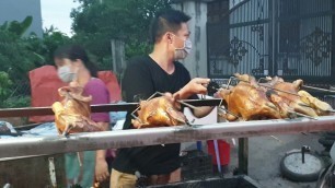 'Nướng Vịt ở Hoa Ban Food   Núi Rừng Tây Bắc'