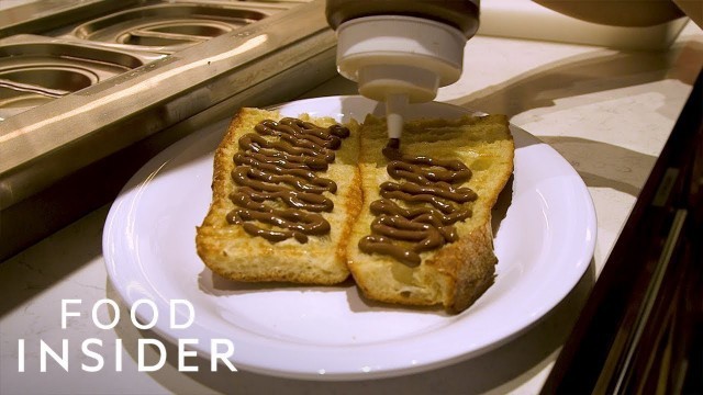 'We Tried Everything On The Menu At NYC\'s Nutella Cafe | Best Thing On The Menu'