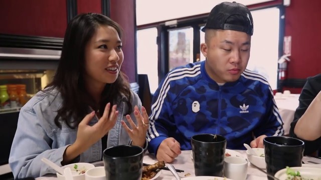 'REAL SHANGHAINESE FOOD w  JIMMY O YANG! Beyond Soup Dumplings    Fung Bros'