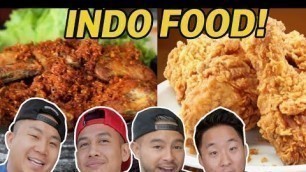 'IS INDONESIAN FRIED CHICKEN THE BEST IN THE WORLD? w/ RICHIE & TAN | Fung Bros'