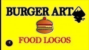 'Burger Logo Using Inkscape | Design Food Logos'