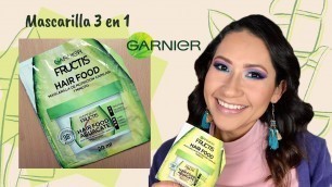 'Garnier Hair Food Aguacate MASCARILLA 3 en 1 Para Cabello'