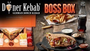 'German Doner Kebab Boss Box Review'