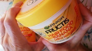 'Fructis Hair Food Banana Shampoo y Mask 3 en 1/ GARNIER'