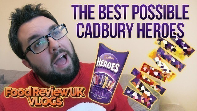 'The Best Possible Cadbury Heroes Combination | Food Review UK VLOGs'