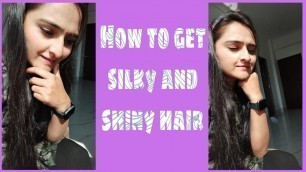 'How to get soft & silky hair l Grow hair fast l Flaxseed gel for hair l flaxseed gel for hair growth'