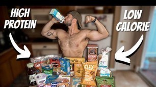 'Low Calorie High Protein Foods For FAST Fat Loss | Weight Loss Diet Grocery Haul'