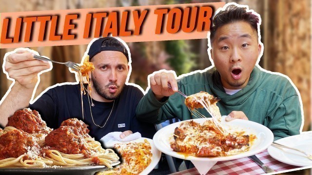 'DID PASTA COME FROM CHINA? EPIC ITALIAN FOOD CRAWL'