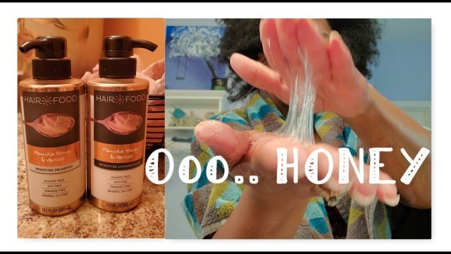 'First IMPRESSIONS HAIR FOOD Manuka Honey & Apricots Moisture Shampoo & Conditioner full review ...'