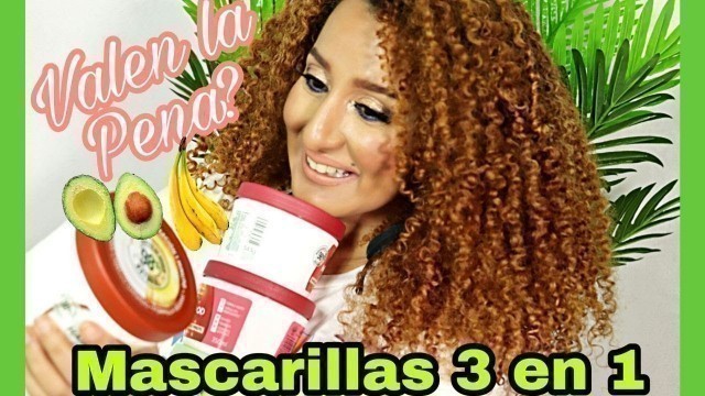 'RESEÑA de las MASCARILLAS para el Pelo GARNIER HAIR FOOD FRUCTIS. CABELLOS SALUDABLES.'