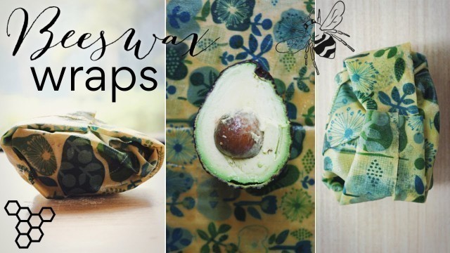 'How to make Extra Sticky Beeswax Wraps DIY'