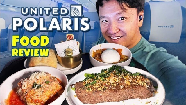 'United POLARIS BUSINESS CLASS vs. JetBlue MINT FOOD REVIEW | Best INFLIGHT FOOD!'