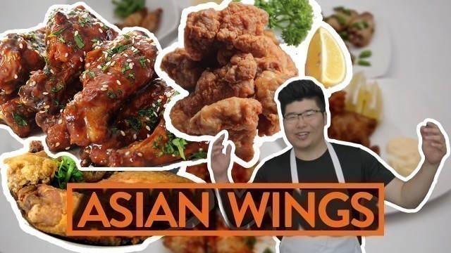 'BEST ASIAN WINGS w/ TIM SHIIBA - AZN Kitchen | Fung Bros'