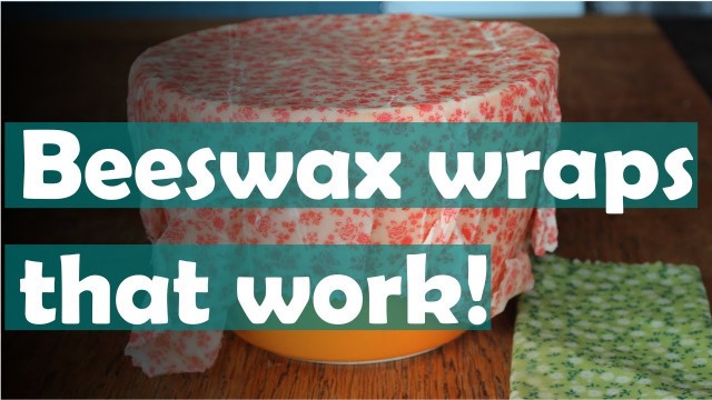 'Best Beeswax Wraps with Jojoba oil and Pine resin recipe | The Secret Commercial Recipe'