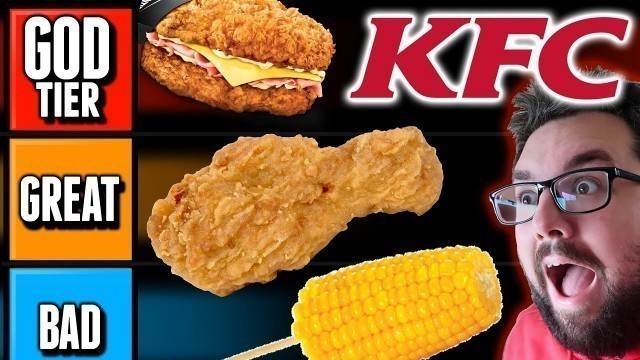 'KFC TIER LIST (UK)'