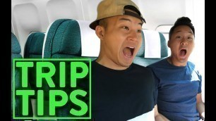 'THINGS YOU SHOULD BRING ON A PLANE! | Fung Bros'