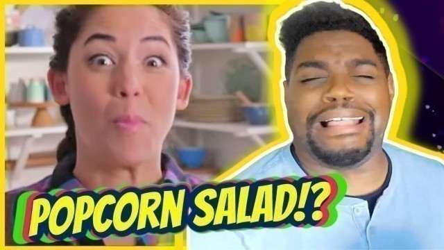 'The WORST thing I saw on Facebook this week #1 Popcorn Salad! | REACTION | Girl Meets Farm'