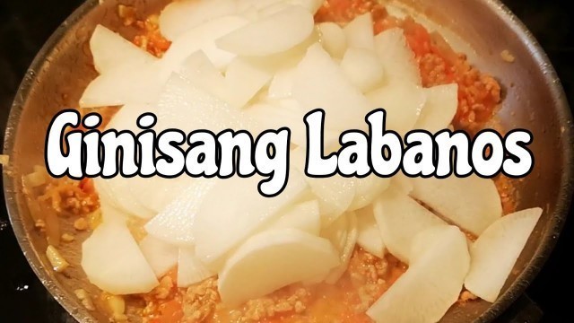 'How to cook Ginisang Labanos / Daikon (Filipino Food, Pinoy Recipe, Ulam Ideas)'