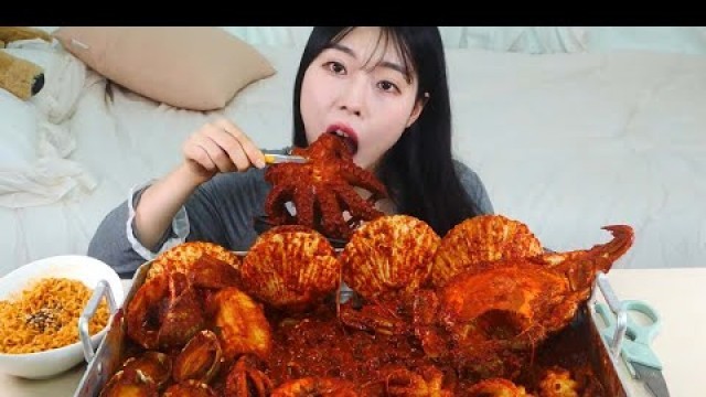 'Eating Show Chines food #Yummy Food #sea food #138'