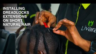 'How to INSTALL DREADLOCKS on SHORT HAIR | Dreads For Beginners | Dreadlock Hair | Healthy Hair'