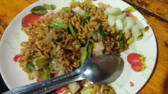 'Indonesia Ponggok Blitar Street Food - Warung Chines Food (SegoGoreng)'