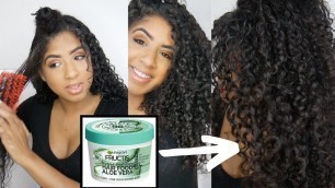 '#MASKMONDAY JE TESTE LE NOUVEAU GARNIER ALOE VERA HAIR FOOD'