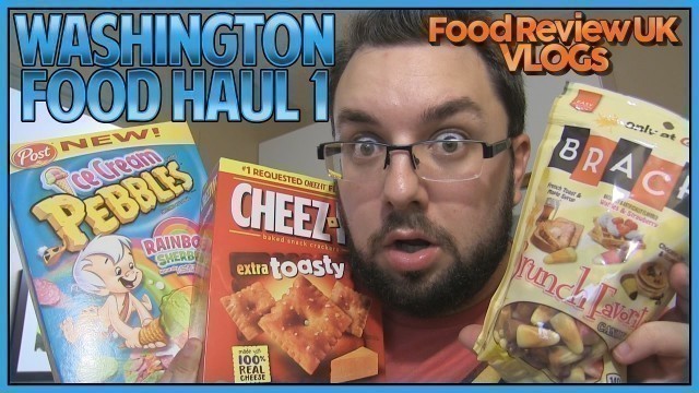 'Washington D.C. Food Haul 1 | Food Review UK VLOGs'