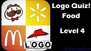 'Logo Quiz! - Food : Level 4 Answers'