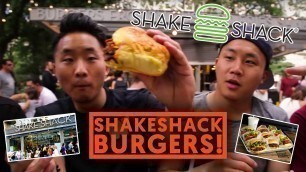 'SHAKE SHACK BURGERS NYC - Fung Bros Food'