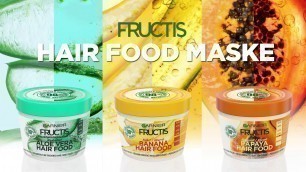 'Entdecke Fructis Hair Food Masken | Garnier'