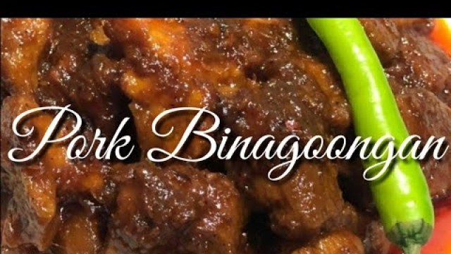 'TRENDING | MURANG ULAM RECIPE | PORK BINAGOONGAN #filipinofood #panlasang #ulam #murangulam'