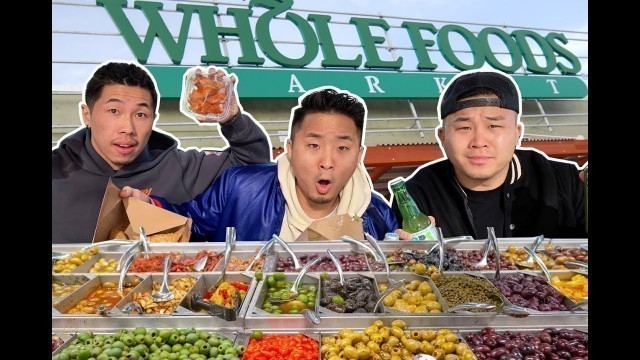 'THE BEST FOOD FROM THE WHOLE FOODS HOT BAR | Fung Bros'