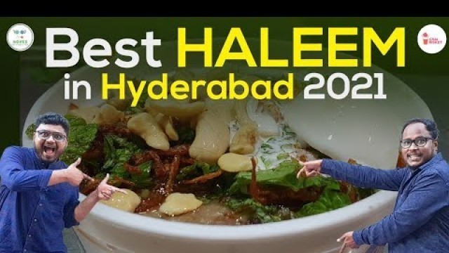 'Best 6 Haleem Joints in HYDERABAD | Haleem Marathon, RAMZAN 2021 | Food Monks | Chai Bisket'