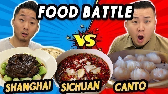 'RANKING CHINESE FOOD: Sichuan VS. Cantonese VS. Shanghai | Fung Bros'