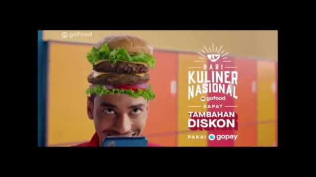 'Iklan Gojek Gofood Harkulnas'