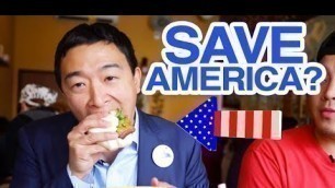 'How Andrew Yang Will Save America (INTERVIEW) 2020 Presidential Candidate | Fung Bros'