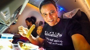 'Kenya Airways FOOD REVIEW - Bangkok to Nairobi to Accra | Africa Travel Vlog!'