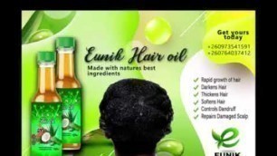 'Eunik Hair Oil and Eunik Hair Food are Unique'