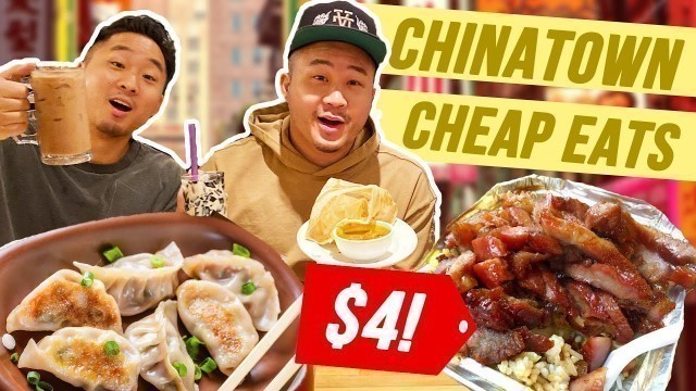 'THE BEST CHEAP EAT HIDDEN GEMS in NEW YORK! | Fung Bros'