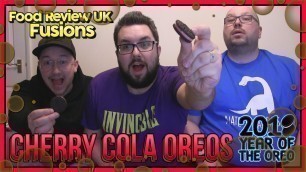 'Cherry Cola Oreos Review | Food Review UK Fusions'