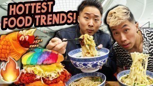 'The BEST vs WORST ASIAN FOOD TRENDS of 2020 | Fung Bros'