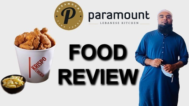 'Amazing Krispo Burger By Paramount | Food Review'