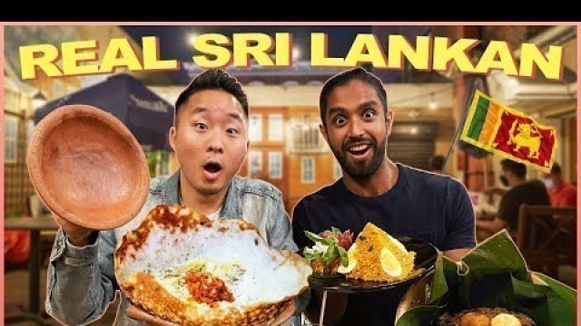 'SRI LANKAN FOOD is the GEM of SOUTH ASIA! Must Try'