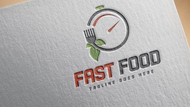 'How to Create Restaurant and Food Logo | Fast Food Logo Design Illustrator'